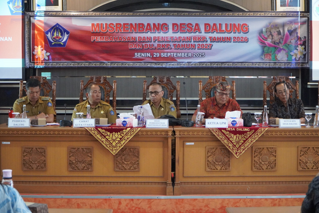 Desa Dalung Tunjukkan Komitmen Pembangunan Inklusif dan Berkelanjutan dalam Musrenbang Desa Tahun 2025